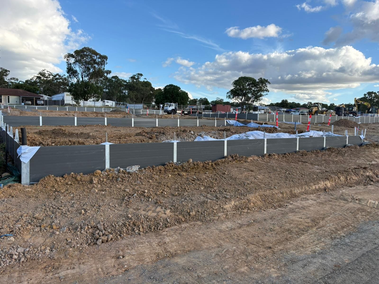 SuperSleeper Retaining Wall in Warwick